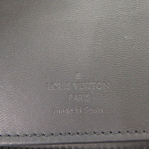 美品 ルイ ヴィトン ダミエアンフィニ ジッピーウォレット ヴェルティカル N63548 オニキス 2016年製 長財布 黒 LV 1518【中古】LOUIS VUITTON メンズ