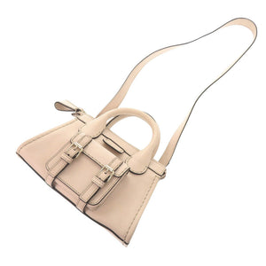 新品同様 クロエ EDITH エディス レザー ピンク系 2WAY ミニ ハンドバッグ ショルダーバッグ 1527【中古】Chloe