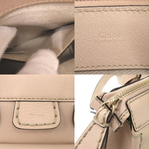 新品同様 クロエ EDITH エディス レザー ピンク系 2WAY ミニ ハンドバッグ ショルダーバッグ 1527【中古】Chloe