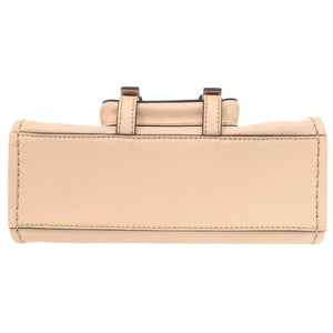 新品同様 クロエ ミニエディス レザー ピンクベージュ 2WAYショルダーバッグ ハンドバッグ 1527【中古】Chloe