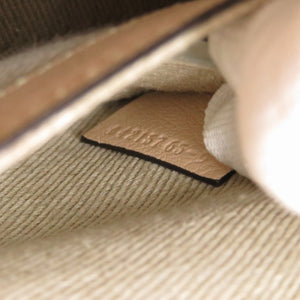 新品同様 クロエ ミニエディス レザー ピンクベージュ 2WAYショルダーバッグ ハンドバッグ 1527【中古】Chloe