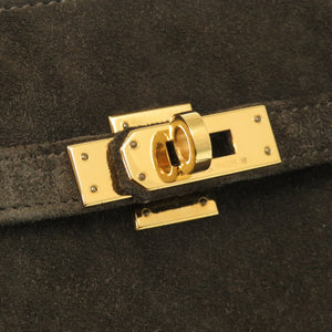美品 エルメス ケリースポーツ ドブリス ブラウン ゴールド金具 〇Z刻印 ショルダーバッグ 茶 1549 【中古】 HERMES