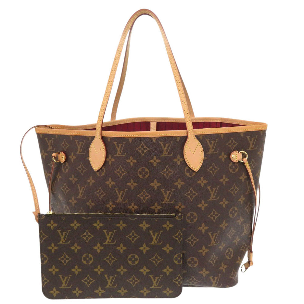 美品 ルイ ヴィトン ネヴァーフル MM モノグラム M41178 フューシャ トートバッグ LV 1566【中古】LOUIS VUITTON