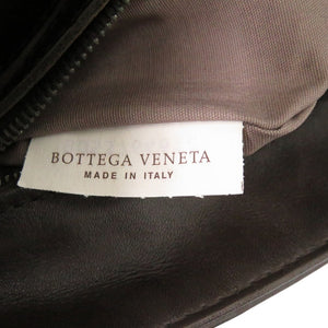 美品 ボッテガヴェネタ イントレチャート B05376461C レザー ダークブラウン ショルダーバッグ 1571【中古】BOTTEGAVENETA メンズ
