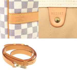美品 ルイ ヴィトン キーポルバンドリエール55 ダミエ アズール N41429 ボストンバッグ LV 1583 【中古】 LOUIS VUITTON
