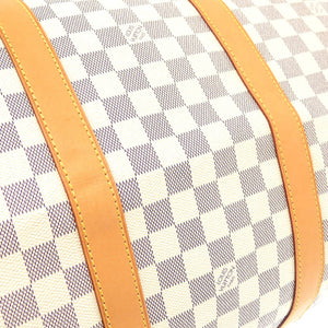 美品 ルイ ヴィトン キーポルバンドリエール55 ダミエ アズール N41429 ボストンバッグ LV 1583 【中古】 LOUIS VUITTON