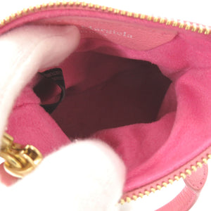 美品 メゾン マルジェラ 5AC クラシックベビー SB1WG0022 レザー ピンク ショルダーバッグ 1608【中古】Maison Margiela