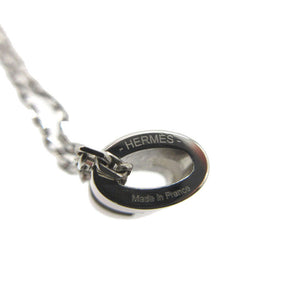 新品同様 エルメス ポップアッシュ ミニ ネックレス メタル ピンク/シルバー 1635【中古】HERMES