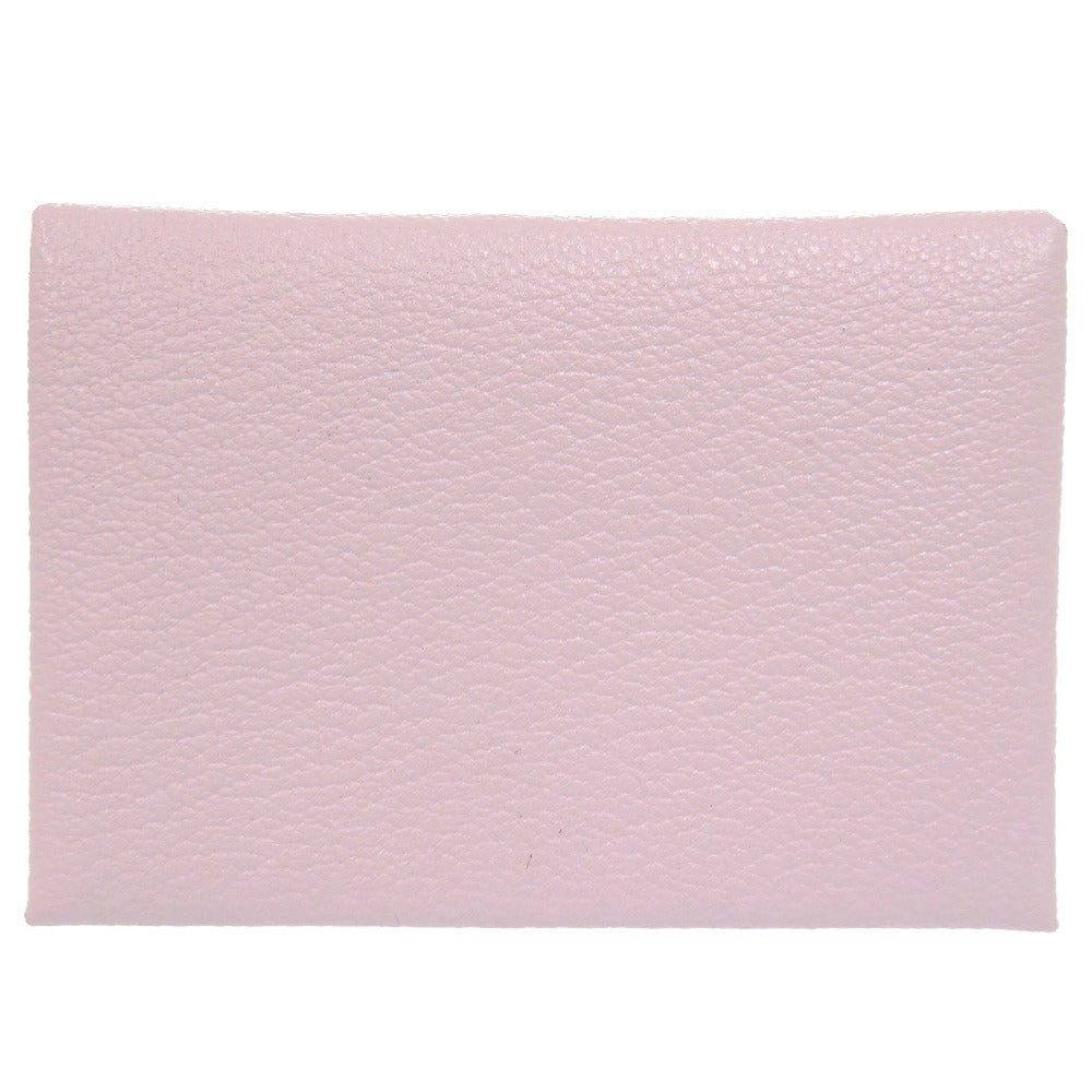 未使用 エルメス カルヴィ デュオ ヴォーエプソン モーヴペール シルバー金具 B刻印(2023年製) コインケース 財布 小銭入れ 1646 【中古】 HERMES