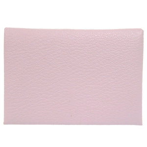 未使用 エルメス カルヴィ デュオ ヴォーエプソン モーヴペール シルバー金具 B刻印(2023年製) コインケース 財布 小銭入れ 1646 【中古】 HERMES