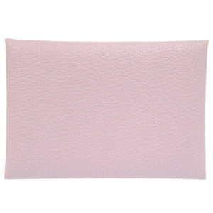 未使用 エルメス カルヴィ デュオ ヴォーエプソン モーヴペール シルバー金具 B刻印(2023年製) コインケース 財布 小銭入れ 1646 【中古】 HERMES