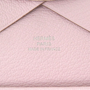 未使用 エルメス カルヴィ デュオ ヴォーエプソン モーヴペール シルバー金具 B刻印(2023年製) コインケース 財布 小銭入れ 1646 【中古】 HERMES