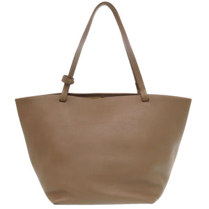 ザ ロウ パークトート スリー レザー ライトトープ トートバッグ 1697【中古】THE ROW