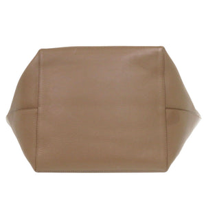 ザ ロウ パークトート スリー レザー ライトトープ トートバッグ 1697【中古】THE ROW