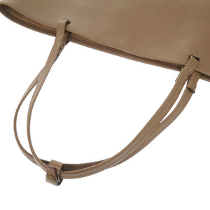 ザ ロウ パークトート スリー レザー ライトトープ トートバッグ 1697【中古】THE ROW