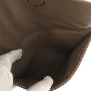 ザ ロウ パークトート スリー レザー ライトトープ トートバッグ 1697【中古】THE ROW