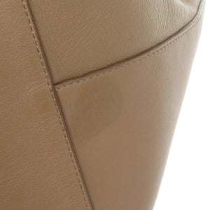 ザ ロウ パークトート スリー レザー ライトトープ トートバッグ 1697【中古】THE ROW