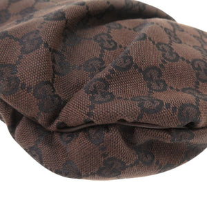 美品 グッチ ヒステリア GG柄 286306 GGキャンバス ブラウン 2WAY ショルダーバッグ 1733【中古】GUCCI