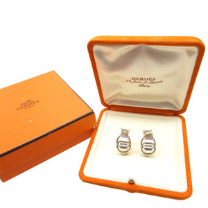 美品 エルメス ドゥザノー ヴィンテージ イヤリング シルバー925 シルバー 1735【中古】HERMES