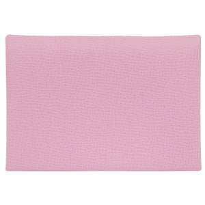 新品同様 エルメス カルヴィ デュオ ヴォーエプソン モーヴシルベストル シルバー金具 U刻印(2022年製) コインケース 財布 1749【中古】HERMES