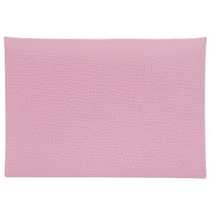 新品同様 エルメス カルヴィ デュオ ヴォーエプソン モーヴシルベストル シルバー金具 U刻印(2022年製) コインケース 財布 1749【中古】HERMES