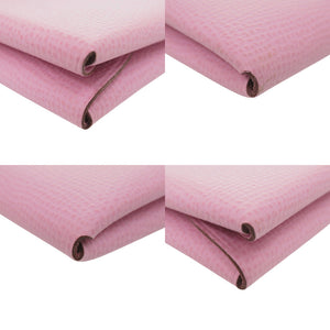 新品同様 エルメス カルヴィ デュオ ヴォーエプソン モーヴシルベストル シルバー金具 U刻印(2022年製) コインケース 財布 1749【中古】HERMES