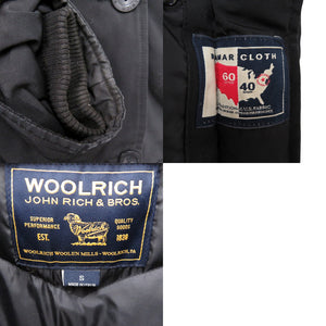 ウールリッチ アークティック デタッチャブルパーカ ARCTIC DETACHABLE FUR PARKA 60/40 サイズS ダウンジャケット コットン ブラック 1751【中古】WOOLRICH