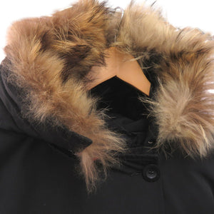 ウールリッチ アークティック デタッチャブルパーカ ARCTIC DETACHABLE FUR PARKA 60/40 サイズS ダウンジャケット コットン ブラック 1751【中古】WOOLRICH