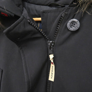 ウールリッチ アークティック デタッチャブルパーカ ARCTIC DETACHABLE FUR PARKA 60/40 サイズS ダウンジャケット コットン ブラック 1751【中古】WOOLRICH