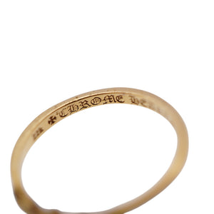 クロムハーツ 22K バブルガム 3スター リング 8号 指輪 K22イエローゴールド ジュエリー 1760【中古】CHROME HEARTS