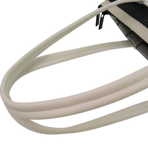 新品同様 イッセイミヤケ BAOBAO バオバオ BATEAU MATTE トートバッグ PVC ホワイト 1798【中古】ISSEY MIYAKE