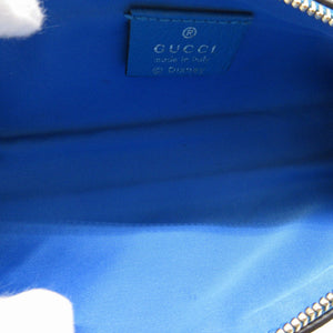 美品 グッチ 662129 ディズニーコラボ ドナルドダック GGスプリーム レザー ブラウン 茶 ペンケース 1803【中古】GUCCI