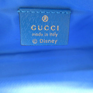 美品 グッチ 662129 ディズニーコラボ ドナルドダック GGスプリーム レザー ブラウン 茶 ペンケース 1803【中古】GUCCI