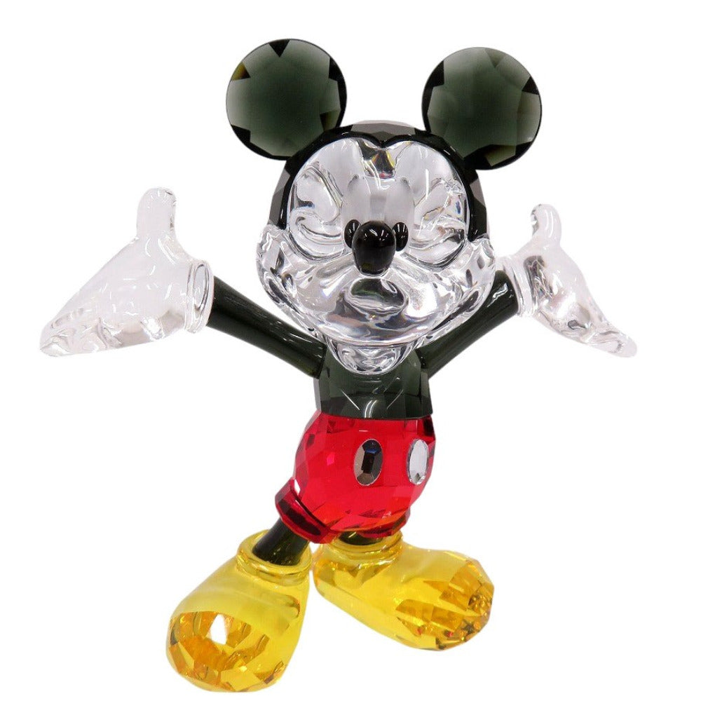 美品 スワロフスキー ミッキーマウス クリスタル 1118830 オブジェ 置物 1805【中古】SWAROVSKI