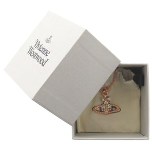 未使用品 ヴィヴィアンウエストウッド MAYFAIR BAS RELIEF ストーン/メタル ピンクゴールド ネックレス 1843【中古】Vivienne Westwood