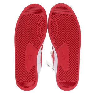 未使用 コムデギャルソン × NIKE ターミネーターハイSP FD4159 レザー ホワイト レッド スニーカー 1845【中古】COMME des GARCONS メンズ