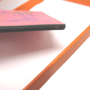 新品同様 エルメス カレナノ BRIDES de GALA ヴォースイフト ローズエテ バッグチャーム キーホルダー 1867【中古】HERMES