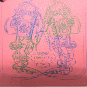 新品同様 エルメス カレナノ BRIDES de GALA ヴォースイフト ローズエテ バッグチャーム キーホルダー 1867【中古】HERMES