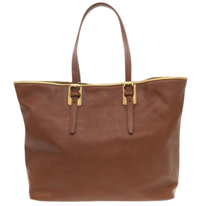 新品同様 ロンシャン LMキュイール  レザー ブラウン トートバッグ 茶 1886【中古】Longchamp