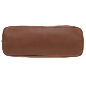 新品同様 ロンシャン LMキュイール  レザー ブラウン トートバッグ 茶 1886【中古】Longchamp