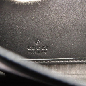 美品 グッチ 451249 GGスプリーム レザー ベージュ ラウンドファスナー 長財布 1894【中古】GUCCI メンズ