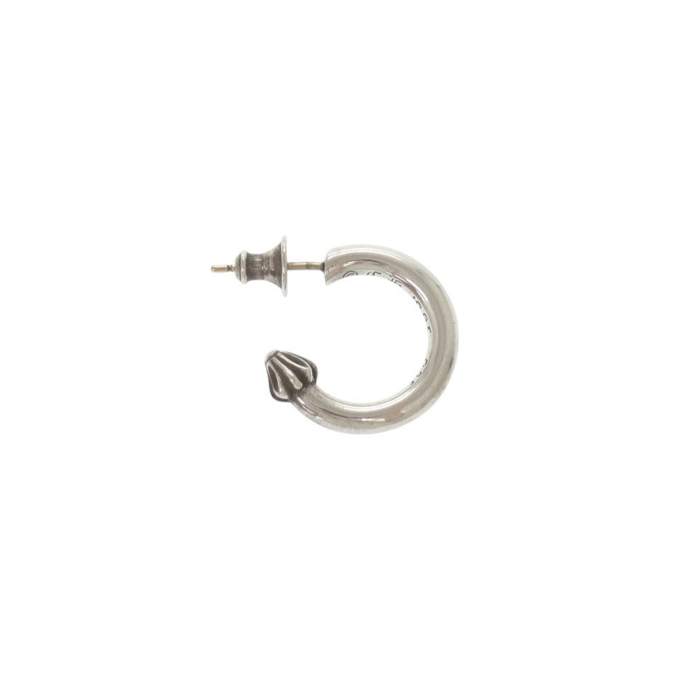 美品 クロムハーツ プレーンフープ シルバー925 14K ピアス 1897【中古】CHROME HEARTS メンズ