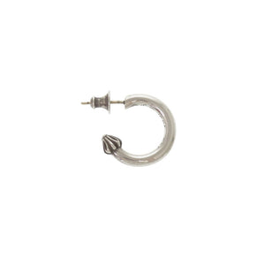美品 クロムハーツ プレーンフープ シルバー925 14K ピアス 1897【中古】CHROME HEARTS メンズ