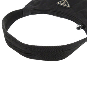 美品 プラダ キルティング ナイロン 1NE051 NERO ブラック ハンドバッグ 黒 1910【中古】PRADA