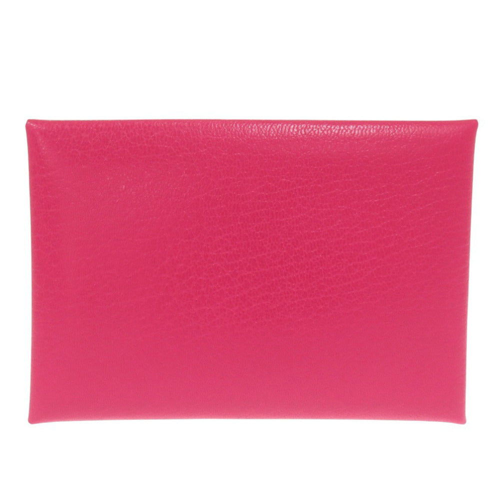 未使用 エルメス カルヴィデュオ シェーブル ローズエクストリーム W刻印(2024年製) コインケース 1934【中古】HERMES