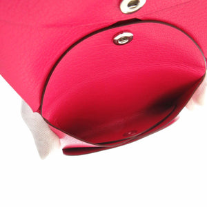 未使用 エルメス カルヴィデュオ シェーブル ローズエクストリーム W刻印(2024年製) コインケース 1934【中古】HERMES