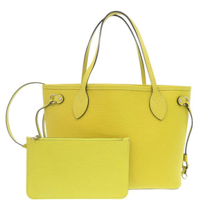 美品 ルイ ヴィトン ネヴァーフル PM エピ M40961 ピスタッシュ トートバッグ 黄 LV 1939【中古】LOUIS VUITTON