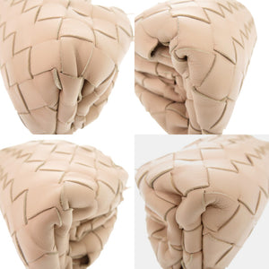 新品同様 ボッテガ ヴェネタ ザポーチ レザー ピンク  ショルダーバッグ 0760-2【中古】BOTTEGAVENETA