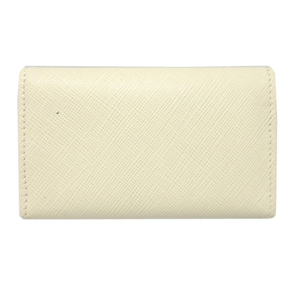 美品 サルヴァトーレ フェラガモ ガンチーニ レザー ホワイト 白 6連 キーケース 0028【中古】Salvatore Ferragamo