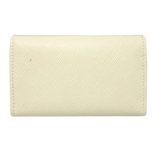 美品 サルヴァトーレ フェラガモ ガンチーニ レザー ホワイト 白 6連 キーケース 0028【中古】Salvatore Ferragamo